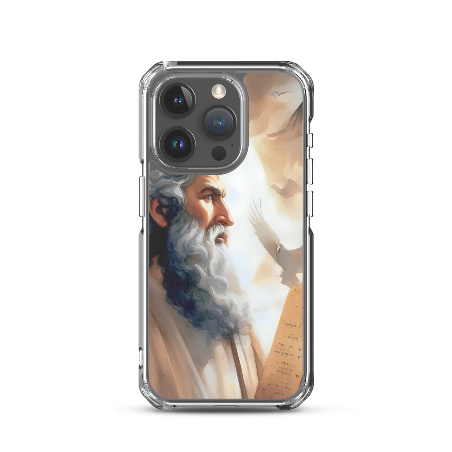 Moses With The Ten Commandments Clear Case for iPhone®