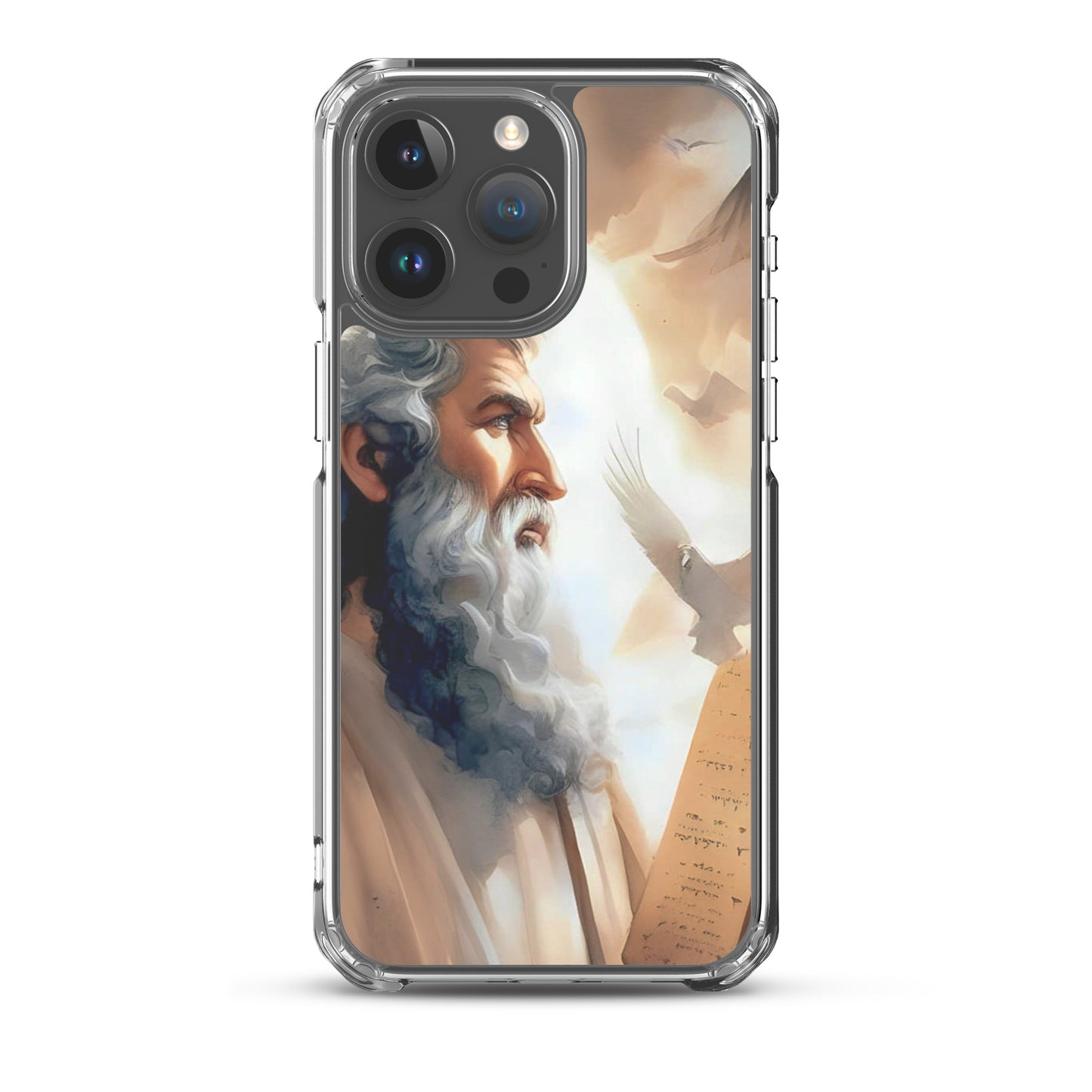 Moses With The Ten Commandments Clear Case for iPhone®