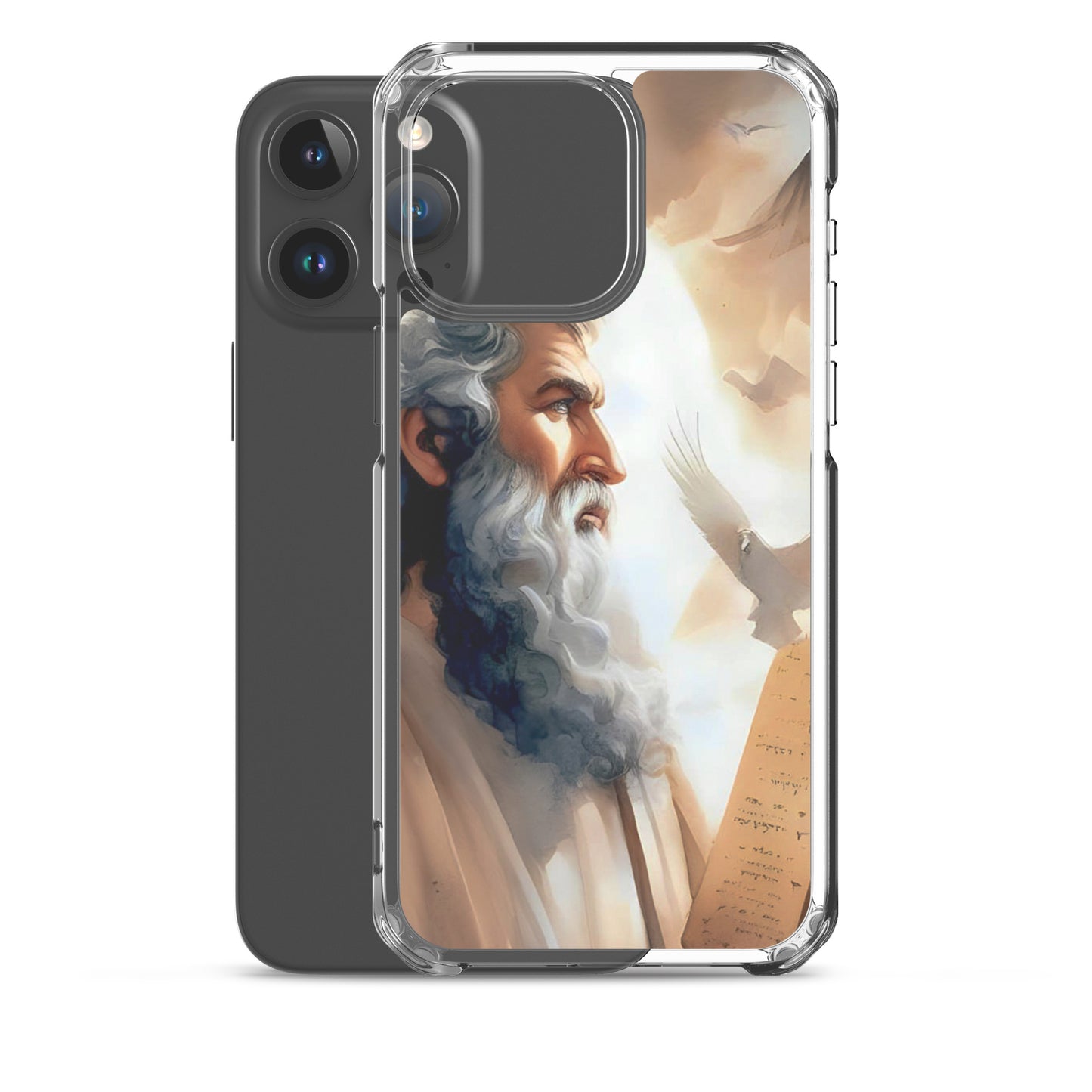 Moses With The Ten Commandments Clear Case for iPhone®