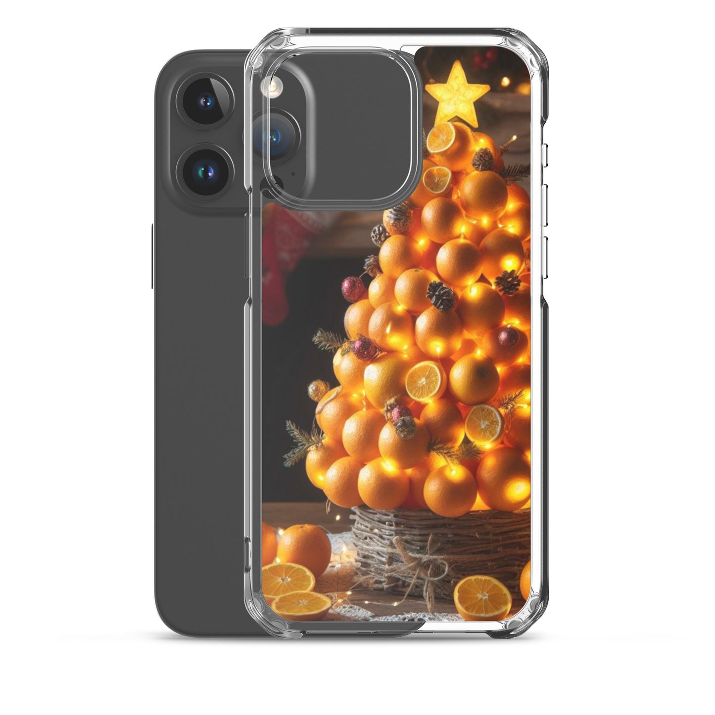 Christmas Tree Clear Case For iPhone®