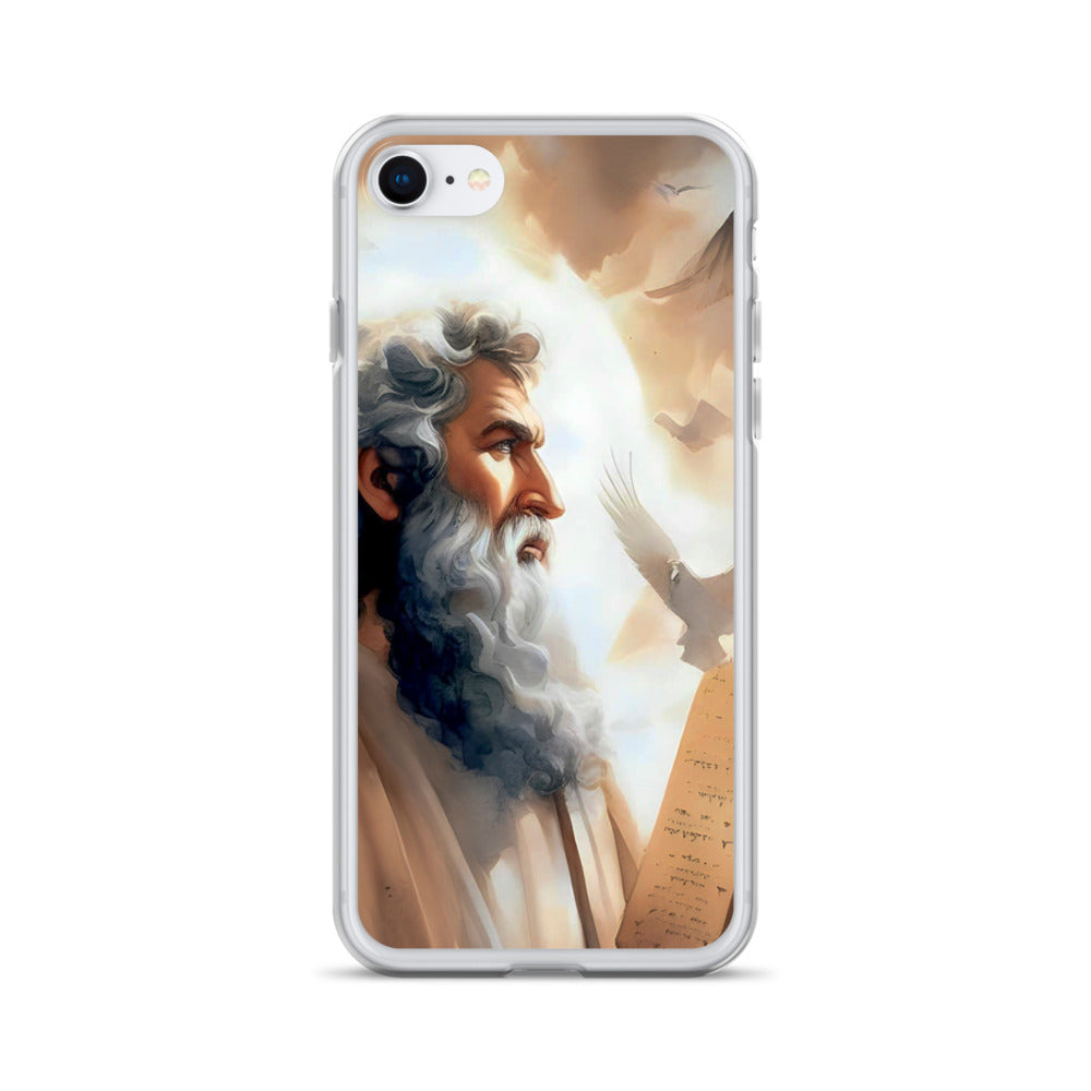 Moses With The Ten Commandments Clear Case for iPhone®