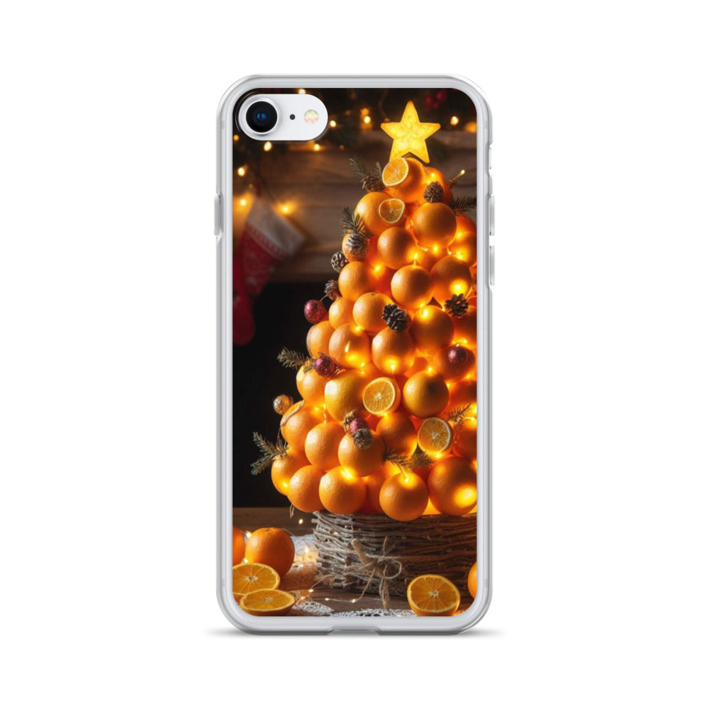 Christmas Tree Clear Case For iPhone®