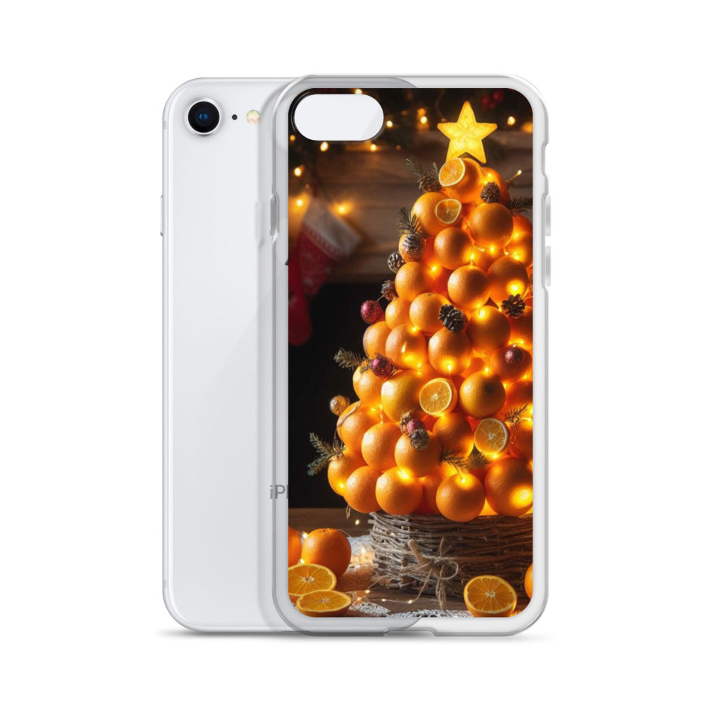 Christmas Tree Clear Case For iPhone®