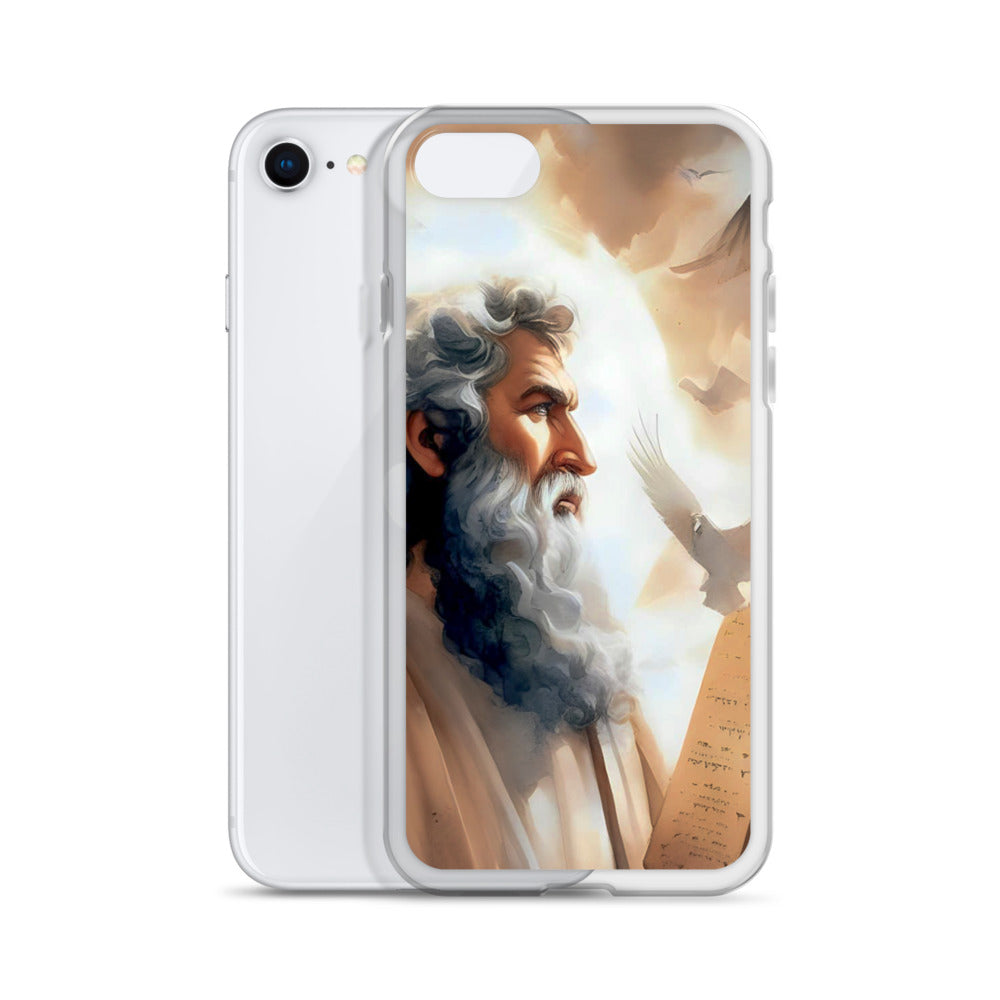 Moses With The Ten Commandments Clear Case for iPhone®