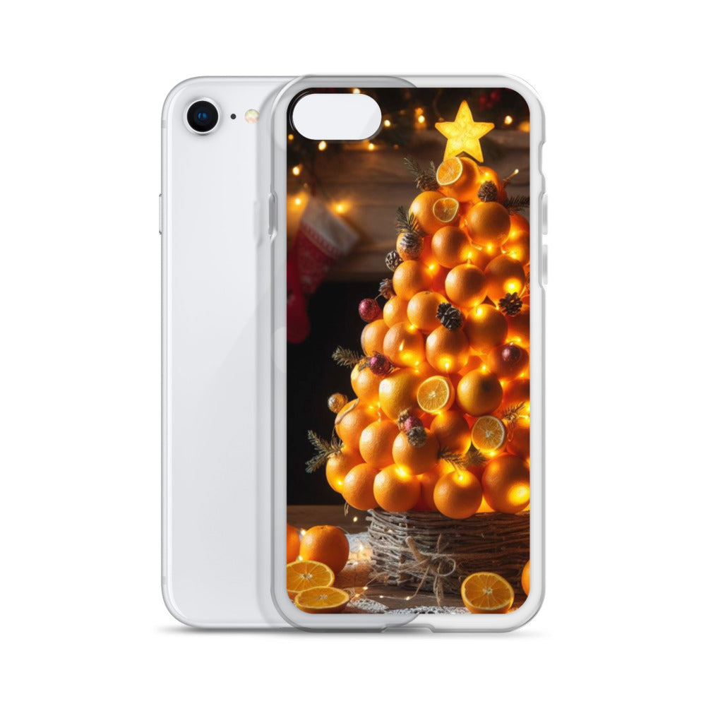 Christmas Tree Clear Case For iPhone®