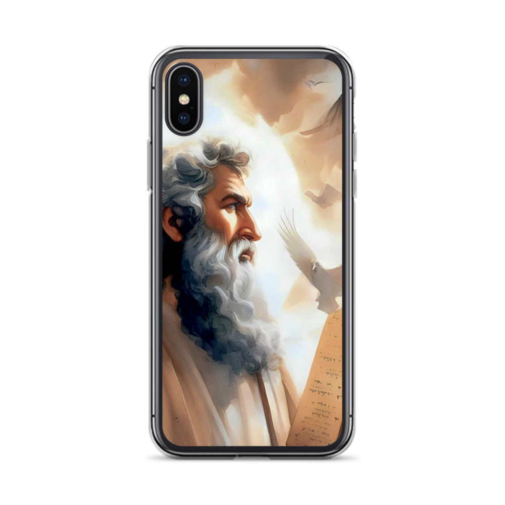 Moses With The Ten Commandments Clear Case for iPhone®