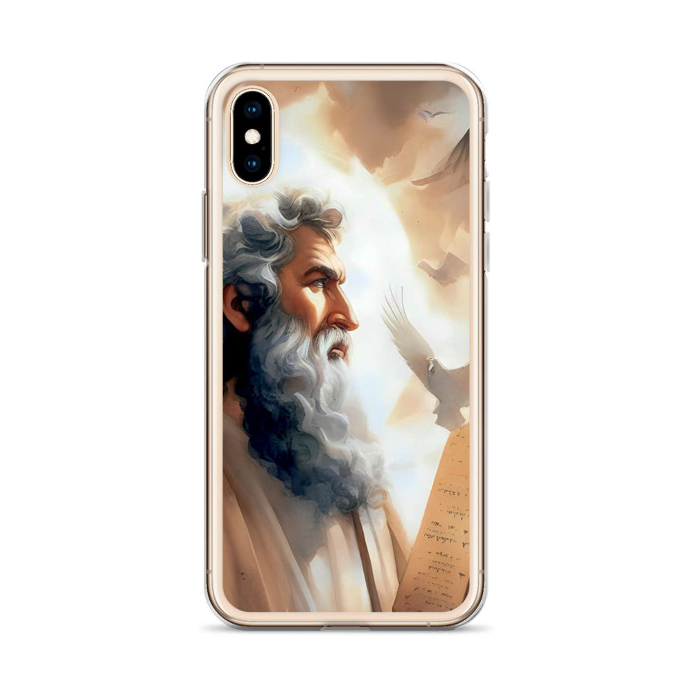 Moses With The Ten Commandments Clear Case for iPhone®