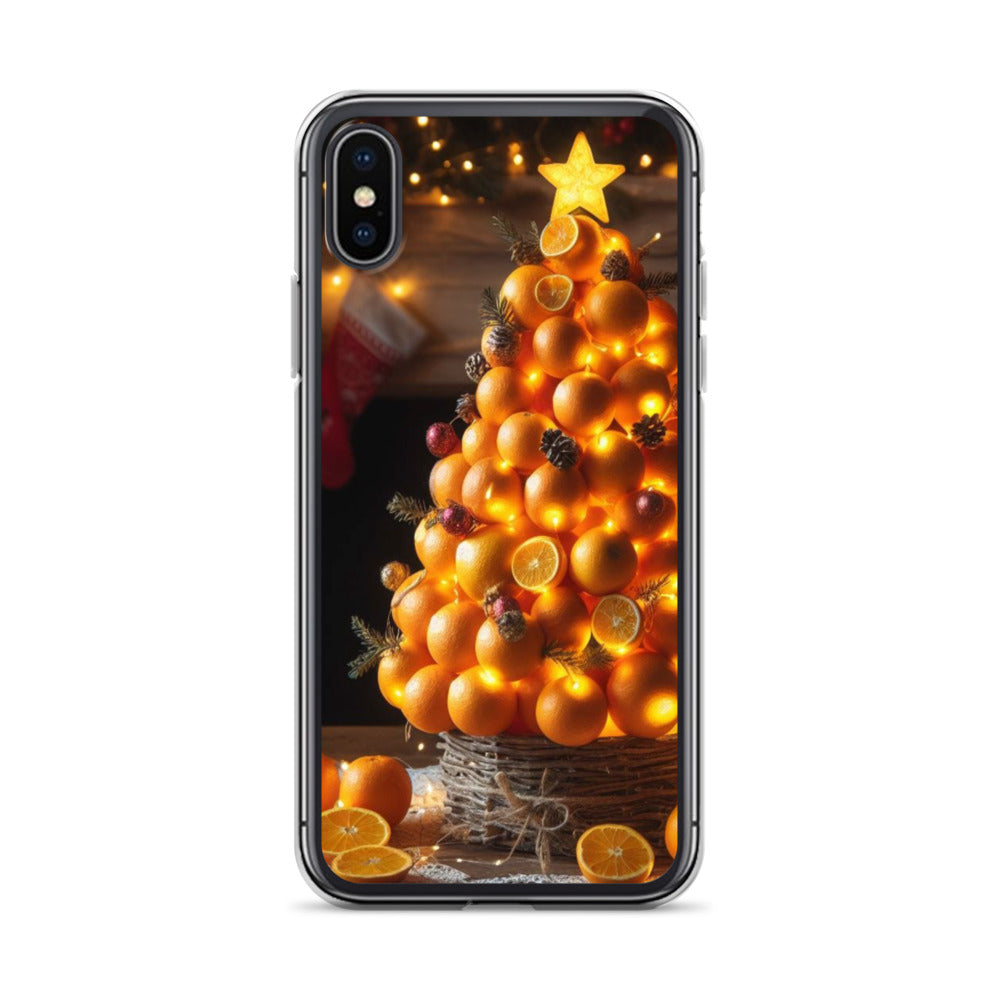 Christmas Tree Clear Case For iPhone®