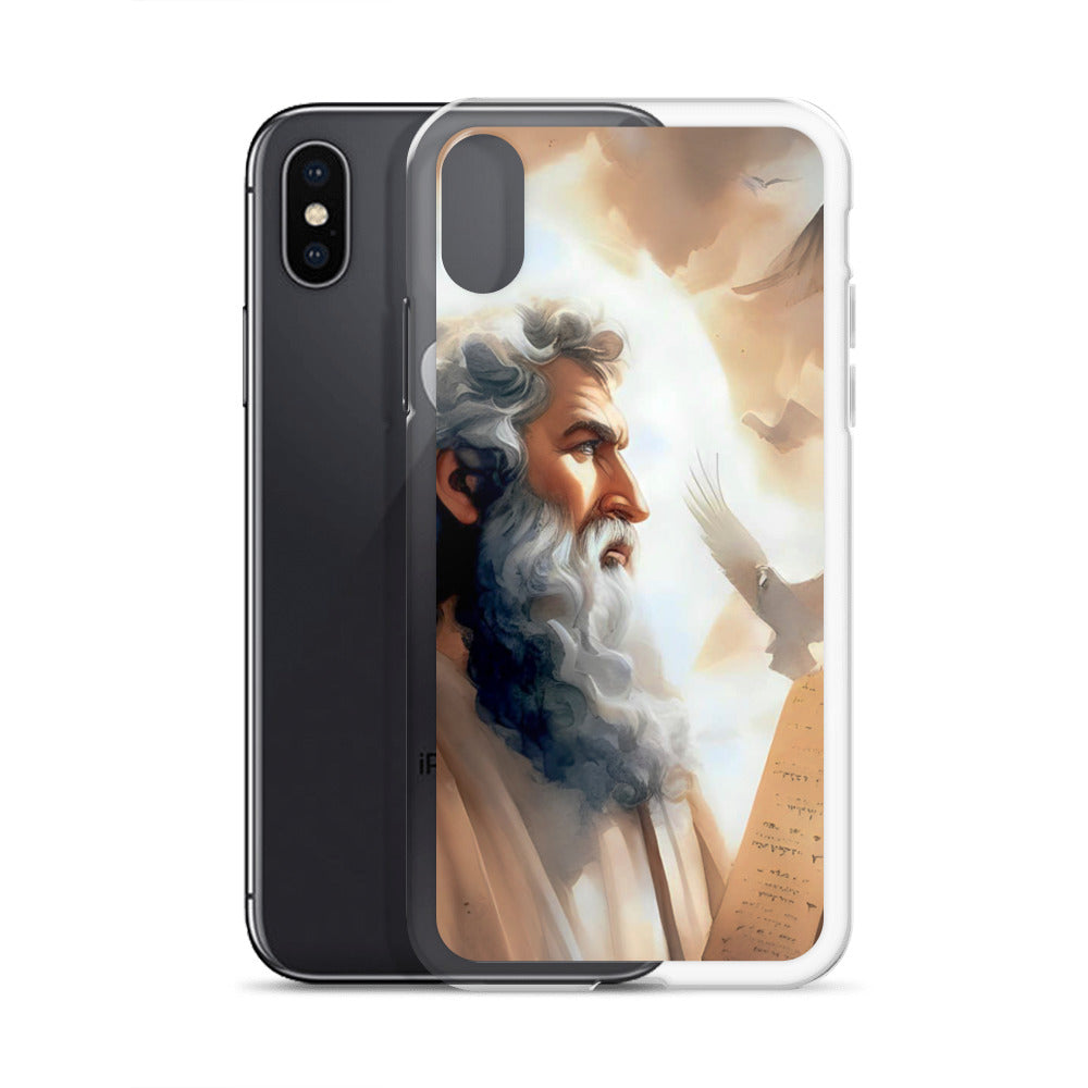 Moses With The Ten Commandments Clear Case for iPhone®