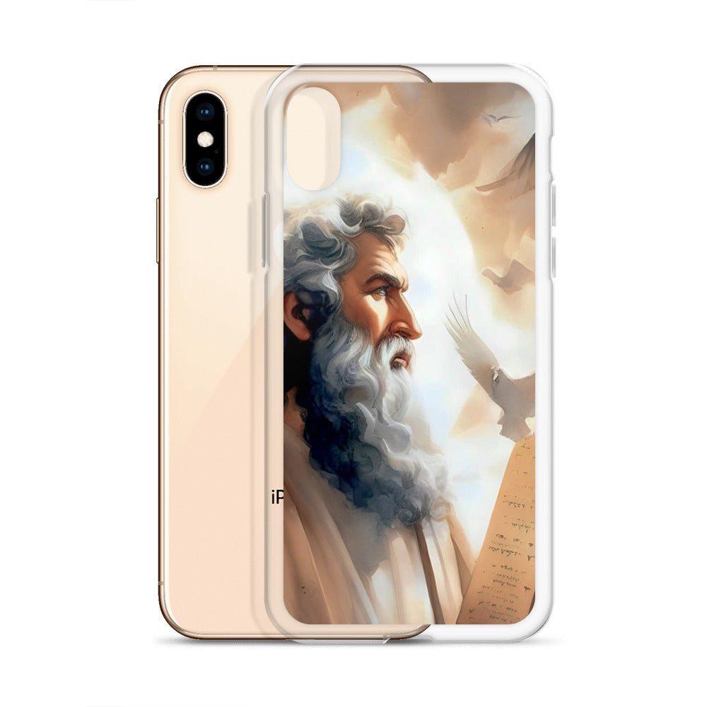 Moses With The Ten Commandments Clear Case for iPhone®