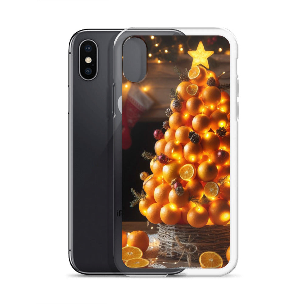 Christmas Tree Clear Case For iPhone®