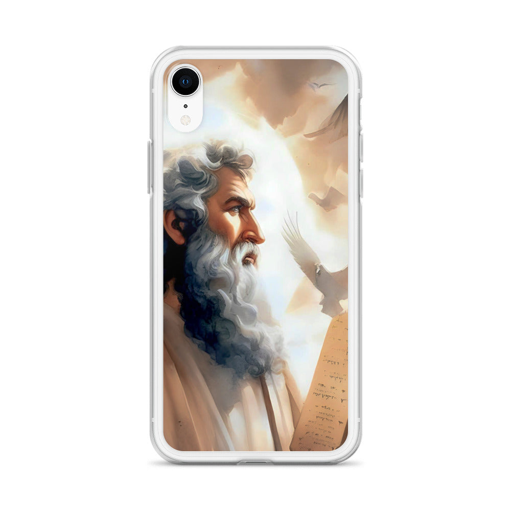 Moses With The Ten Commandments Clear Case for iPhone®