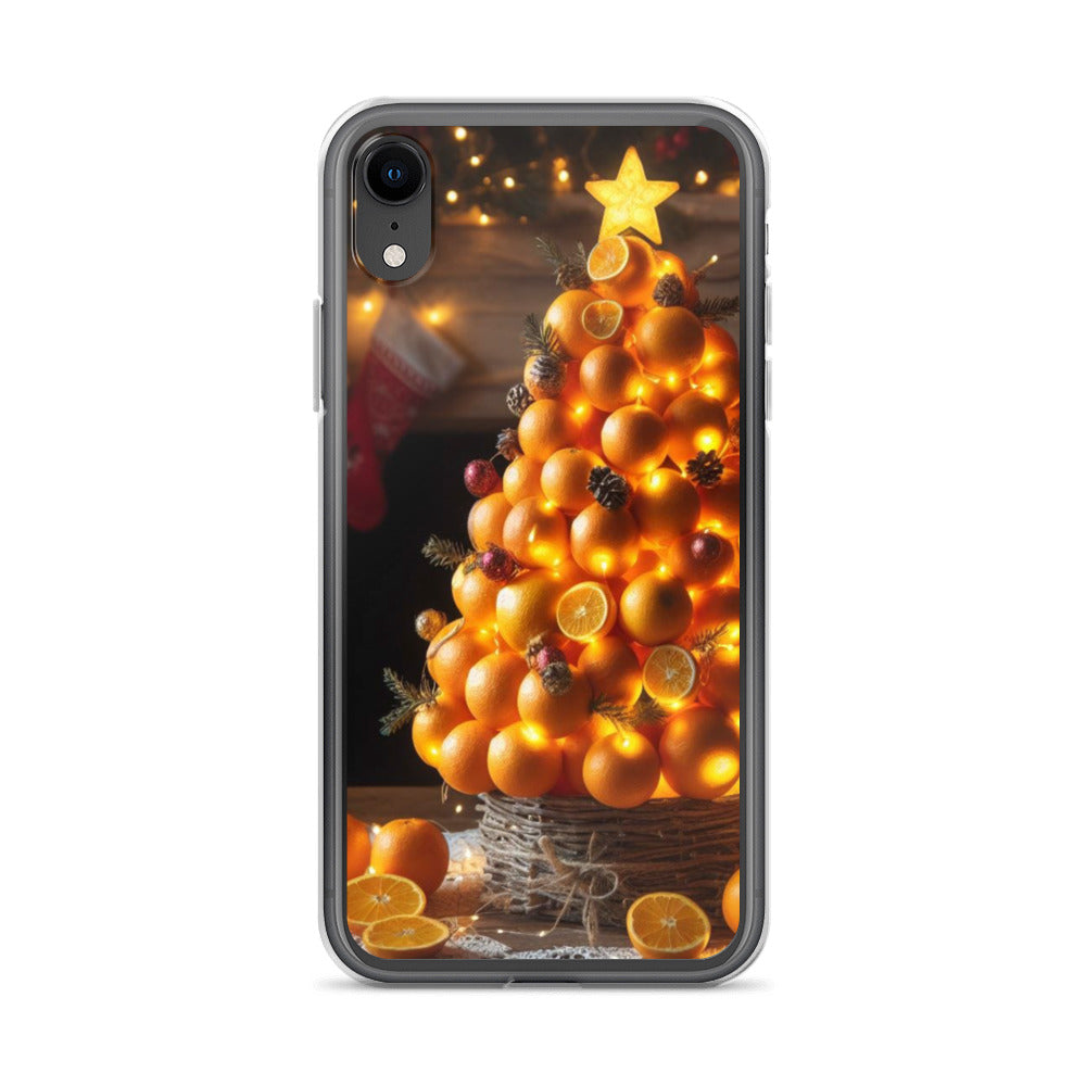 Christmas Tree Clear Case For iPhone®