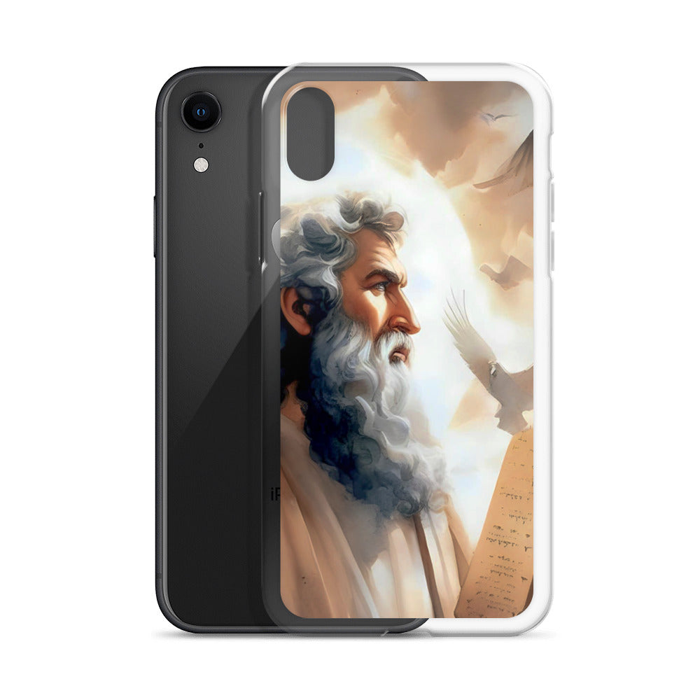 Moses With The Ten Commandments Clear Case for iPhone®