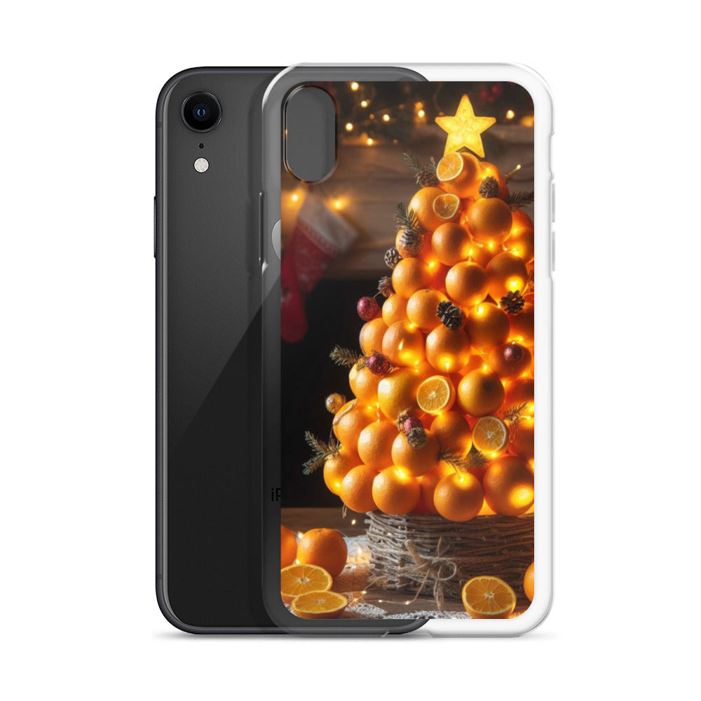 Christmas Tree Clear Case For iPhone®