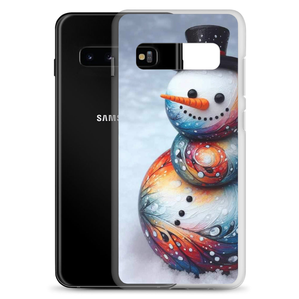 Christmas Snowman Clear Case for Samsung®