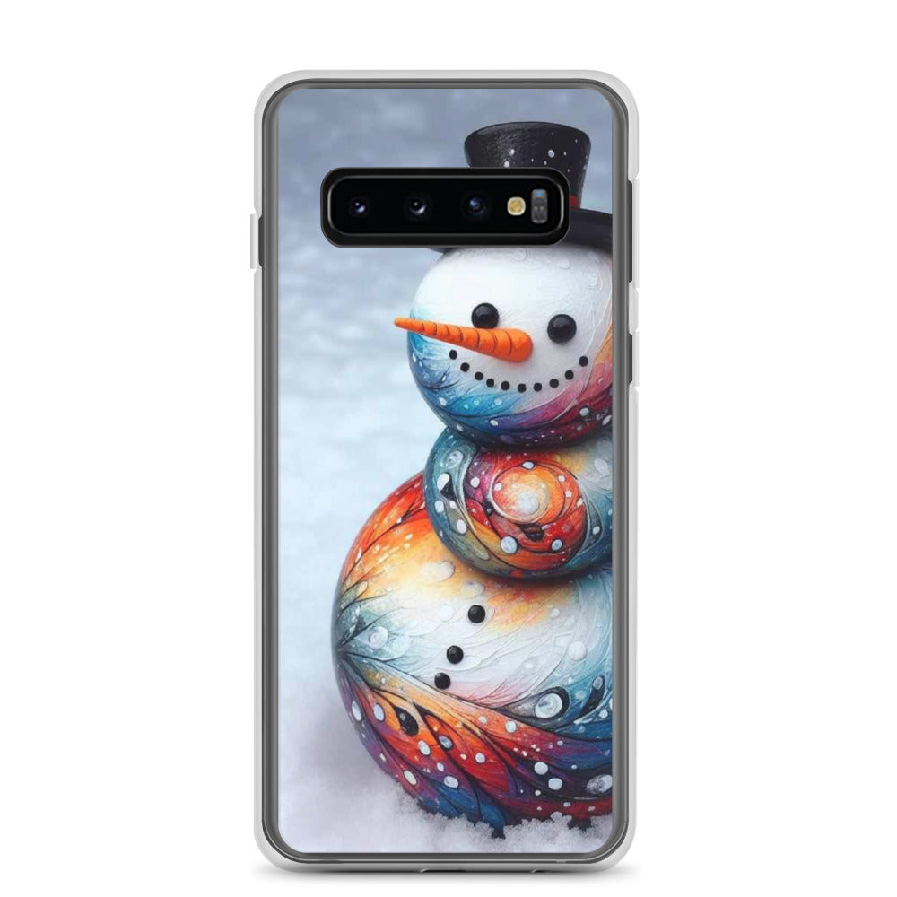 Christmas Snowman Clear Case for Samsung®