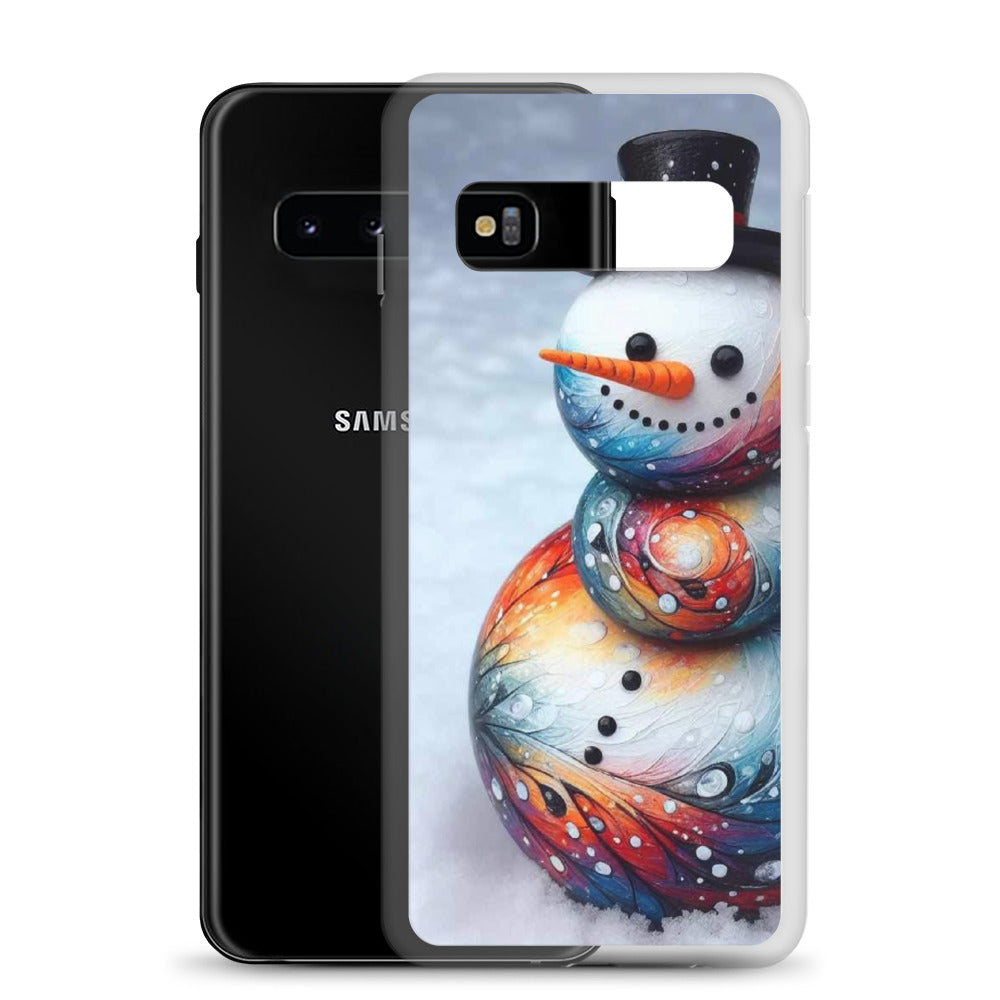 Christmas Snowman Clear Case for Samsung®