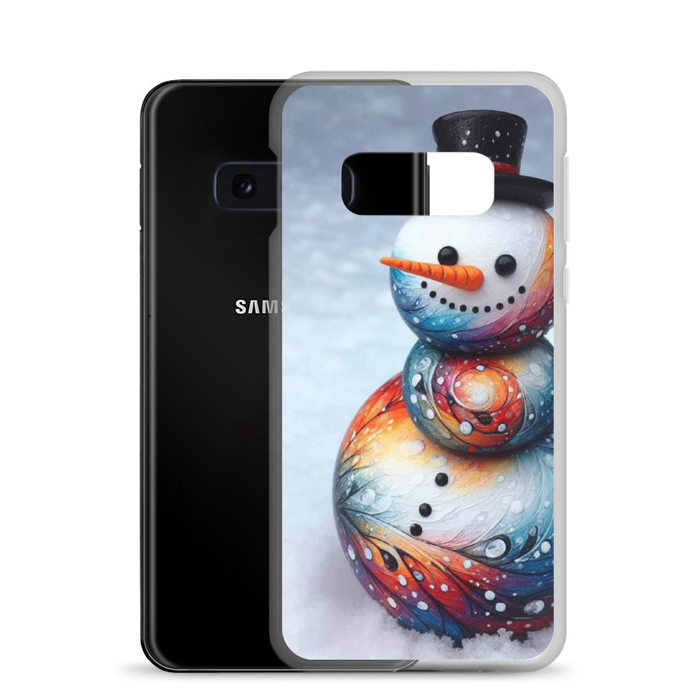 Christmas Snowman Clear Case for Samsung®