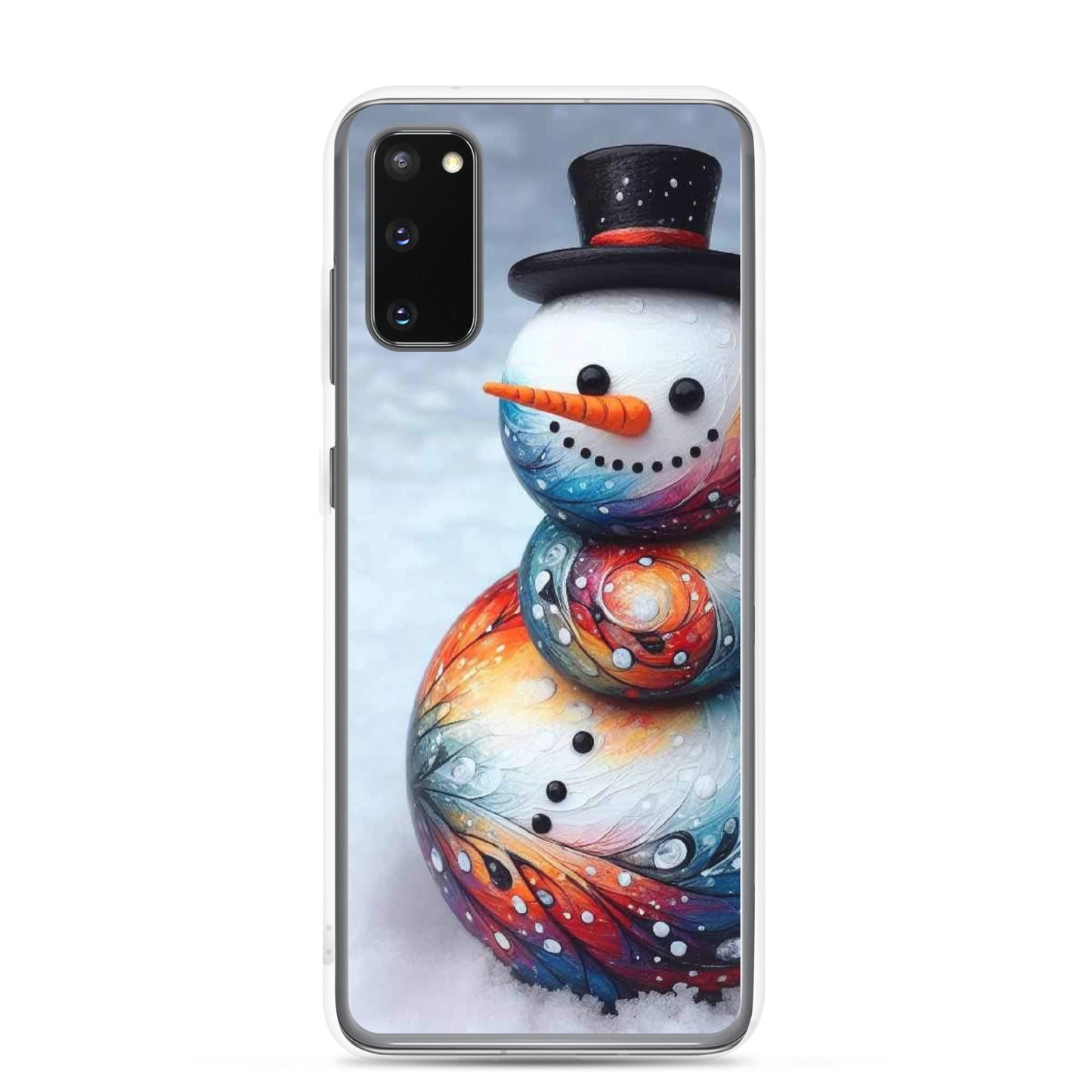 Christmas Snowman Clear Case for Samsung®