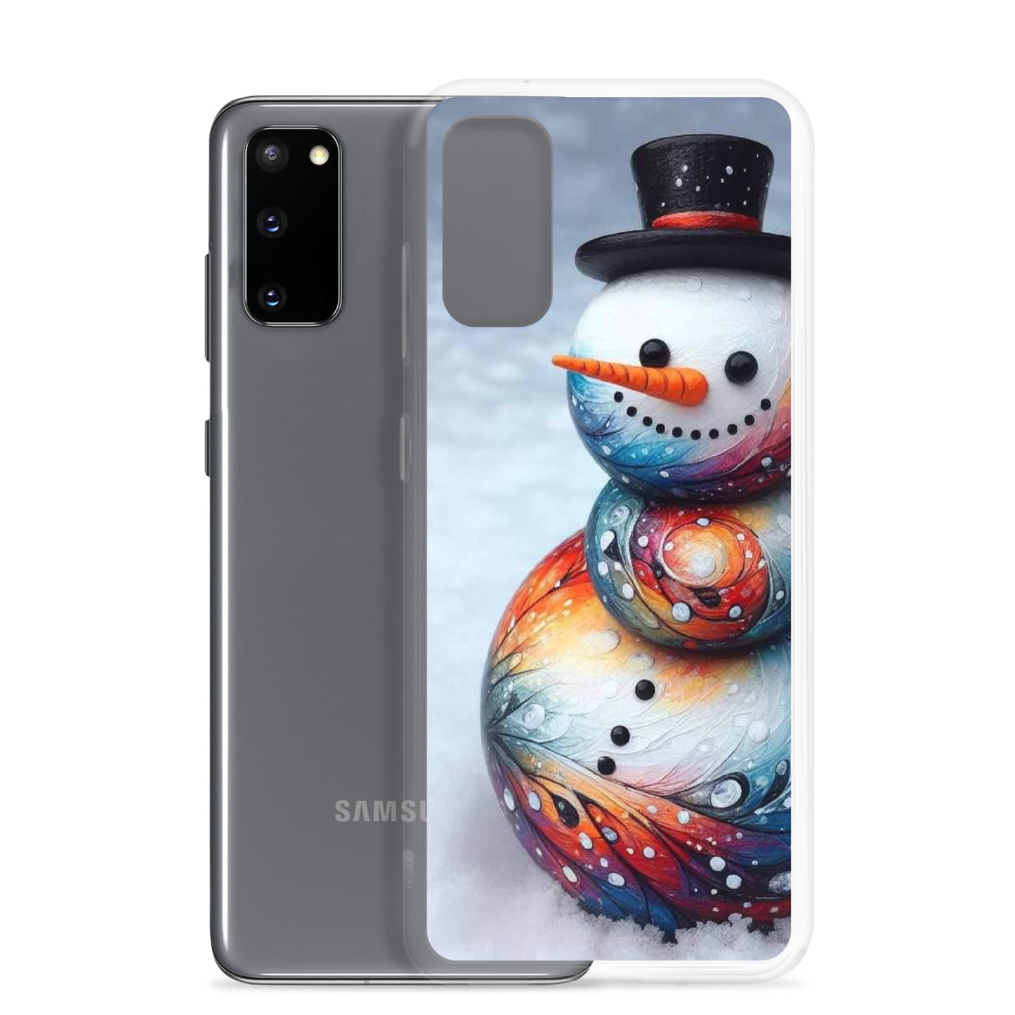 Christmas Snowman Clear Case for Samsung®