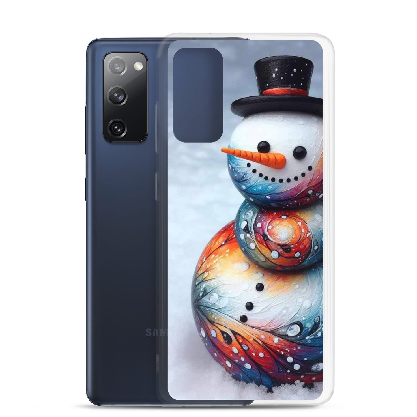 Christmas Snowman Clear Case for Samsung®