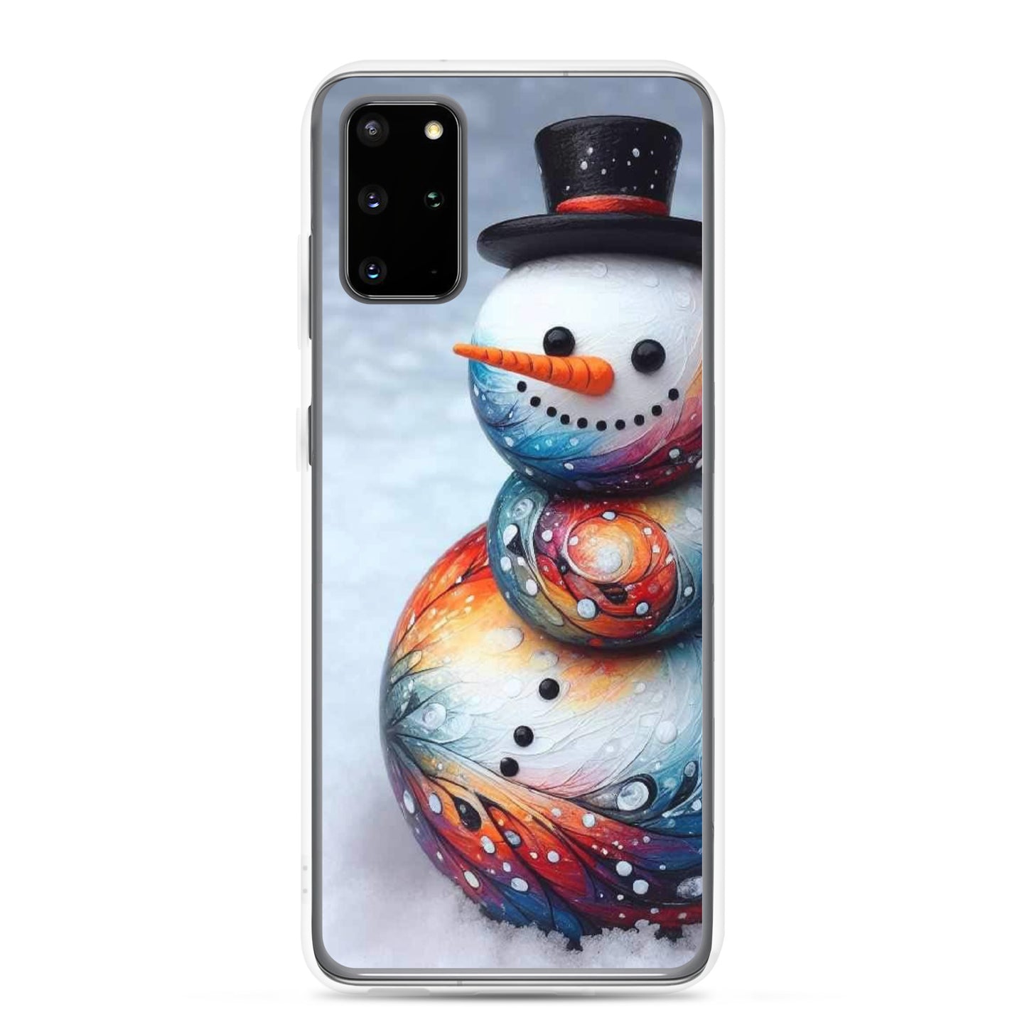 Christmas Snowman Clear Case for Samsung®