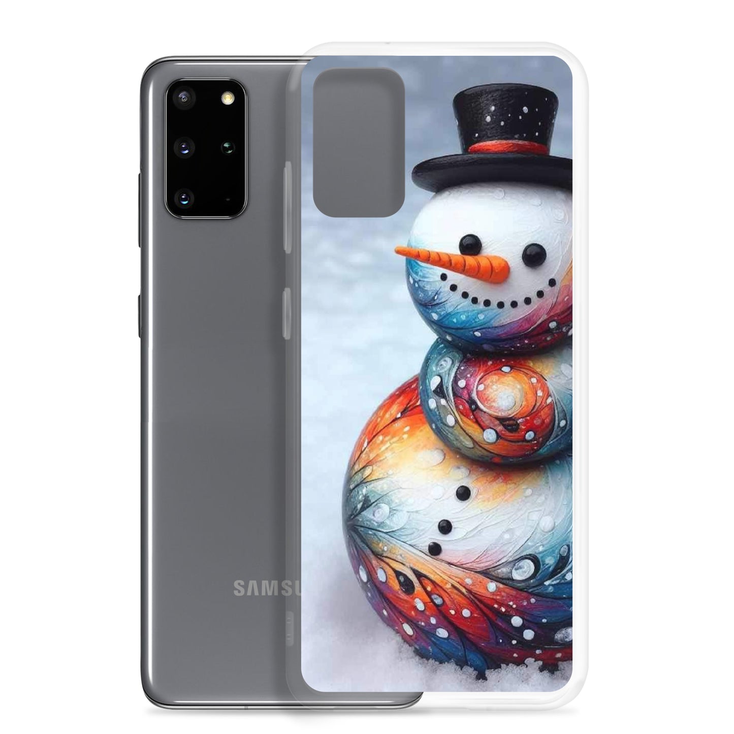 Christmas Snowman Clear Case for Samsung®