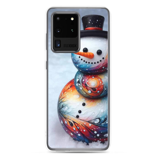 Christmas Snowman Clear Case for Samsung®