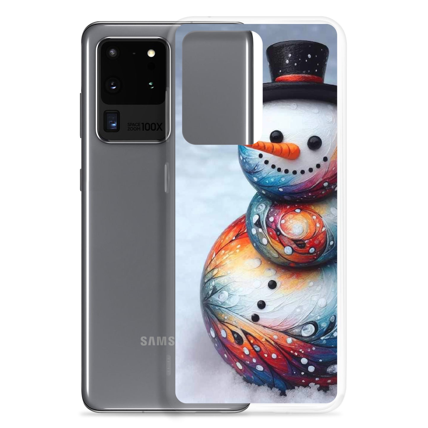 Christmas Snowman Clear Case for Samsung®