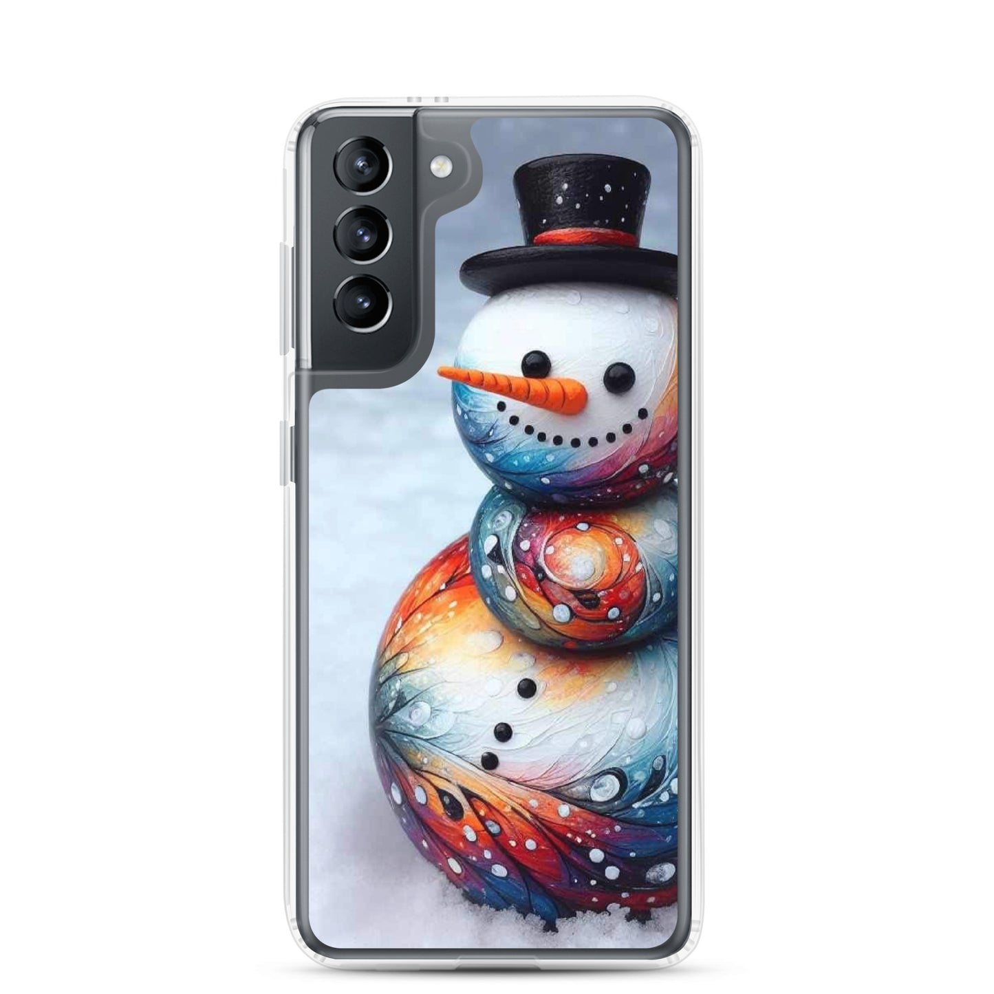 Christmas Snowman Clear Case for Samsung®