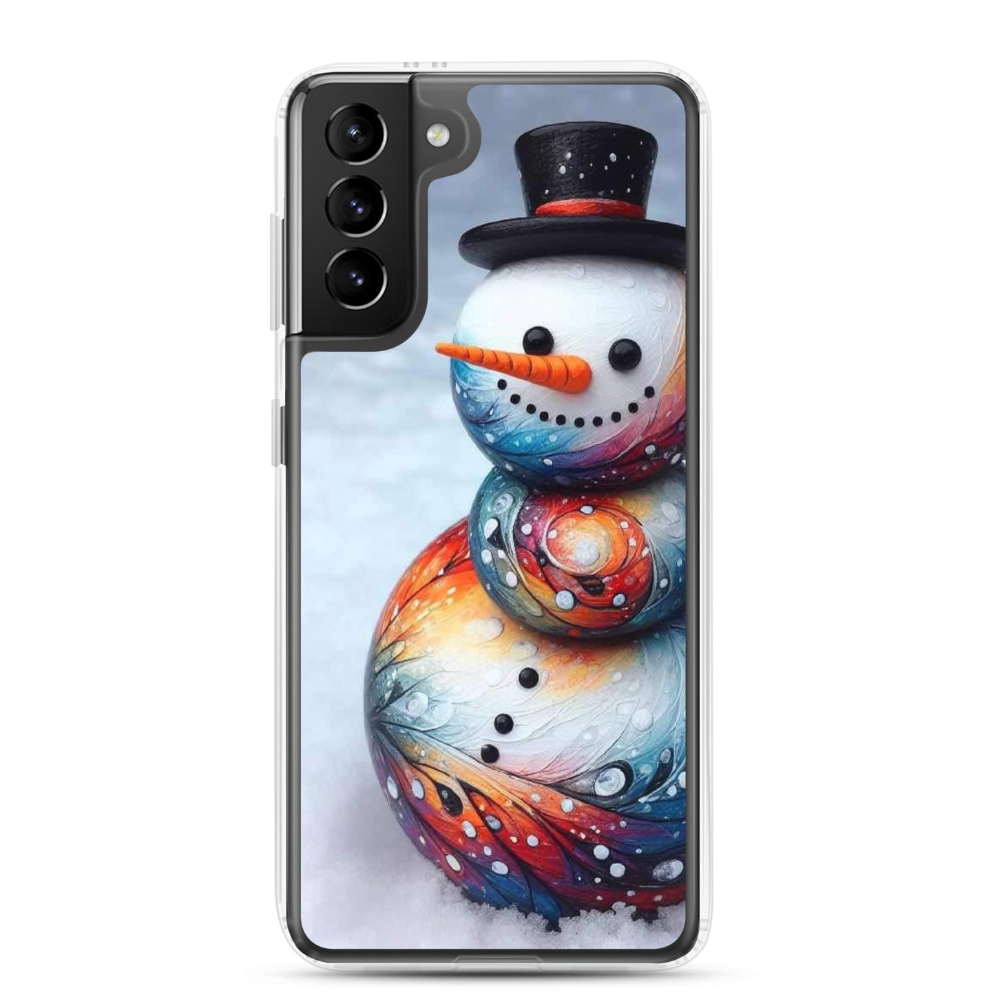 Christmas Snowman Clear Case for Samsung®