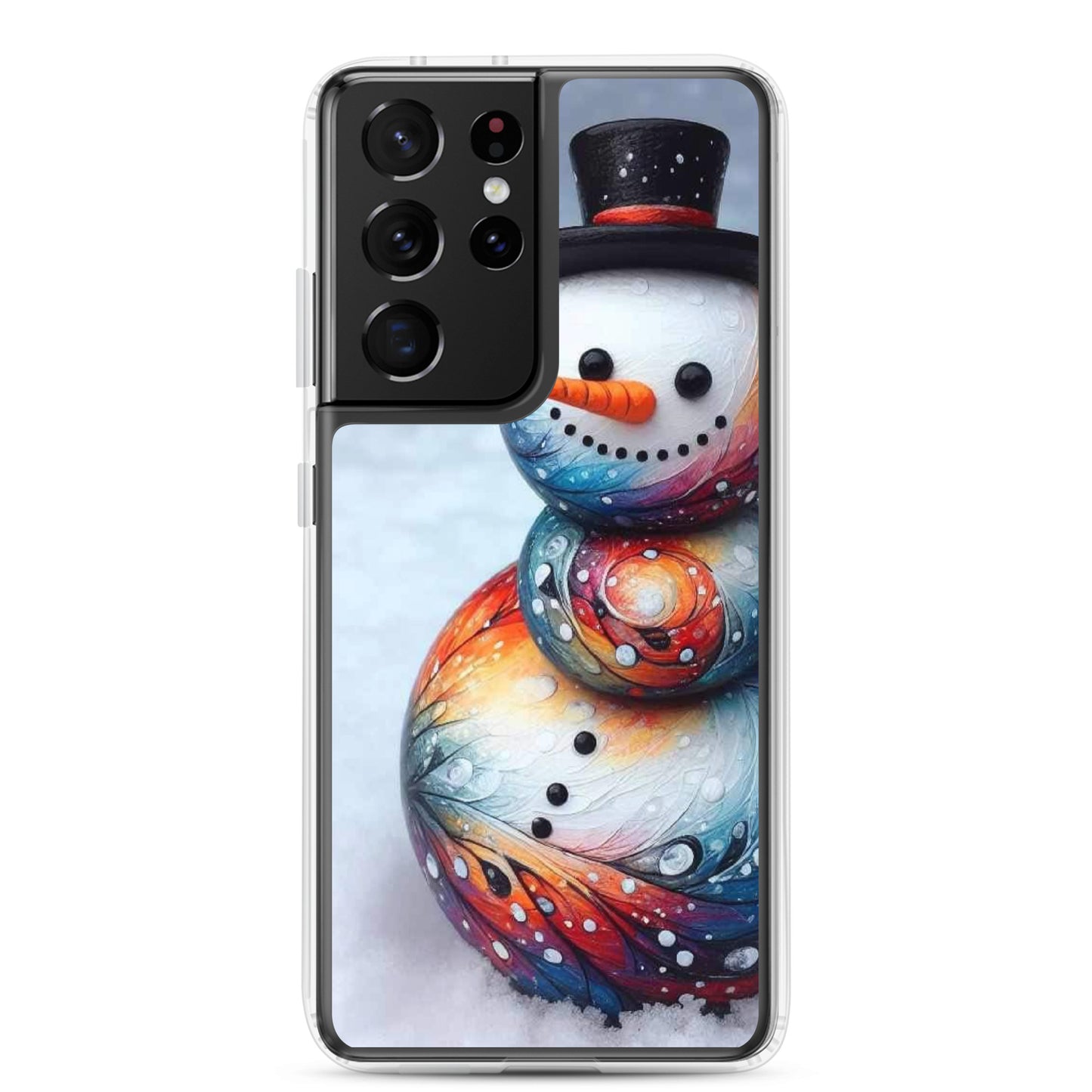 Christmas Snowman Clear Case for Samsung®