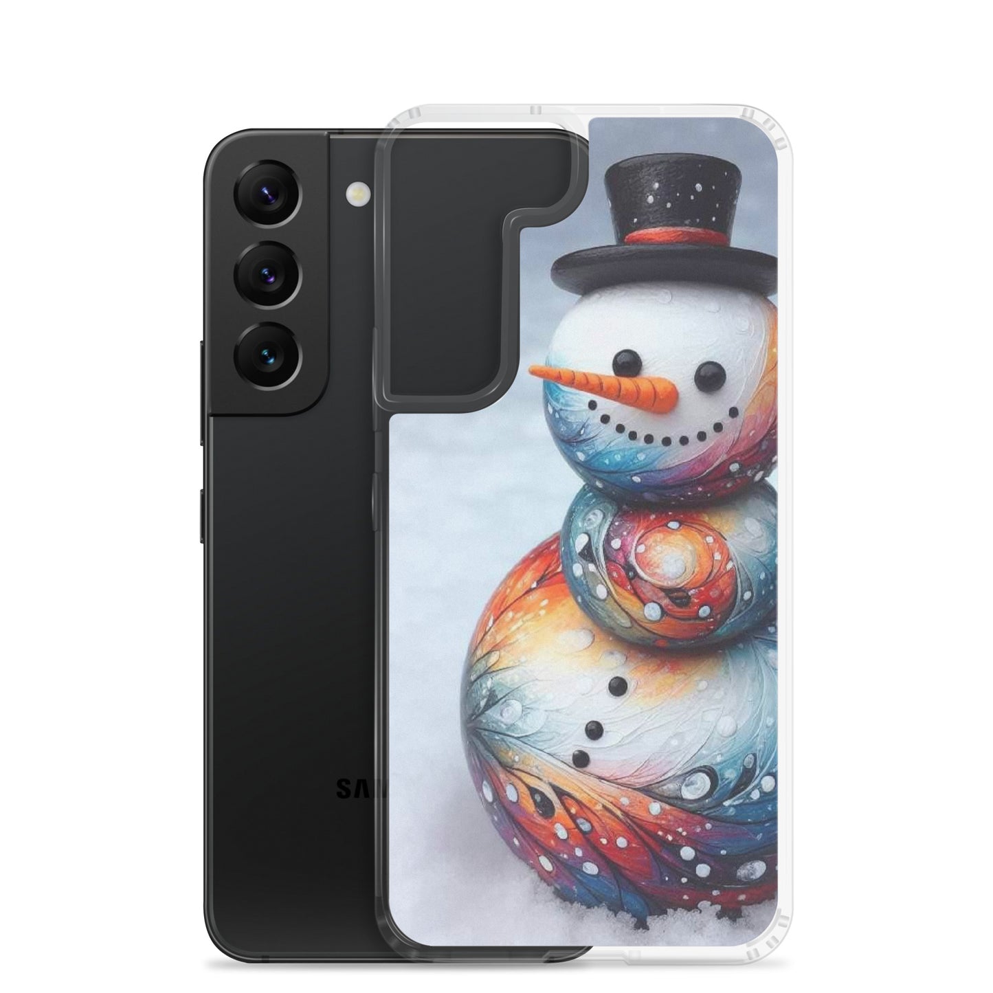 Christmas Snowman Clear Case for Samsung®