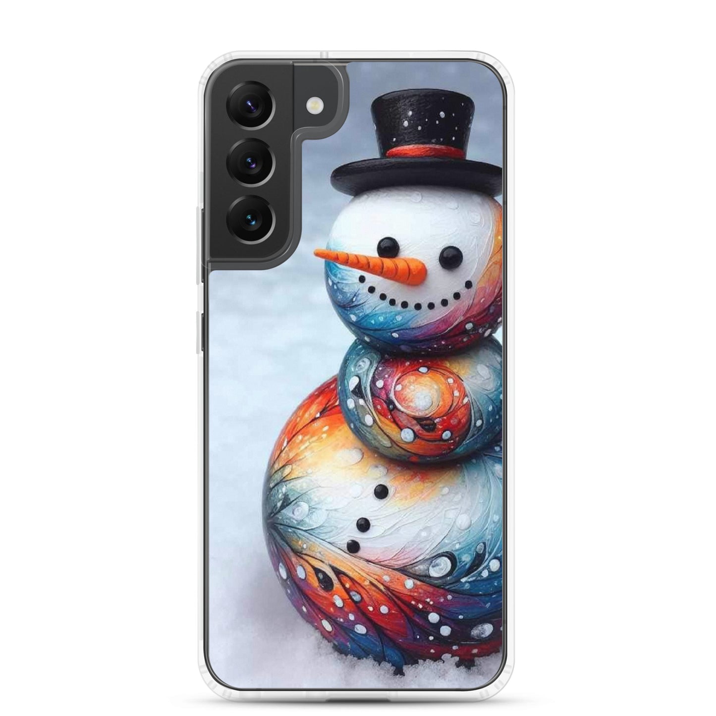 Christmas Snowman Clear Case for Samsung®