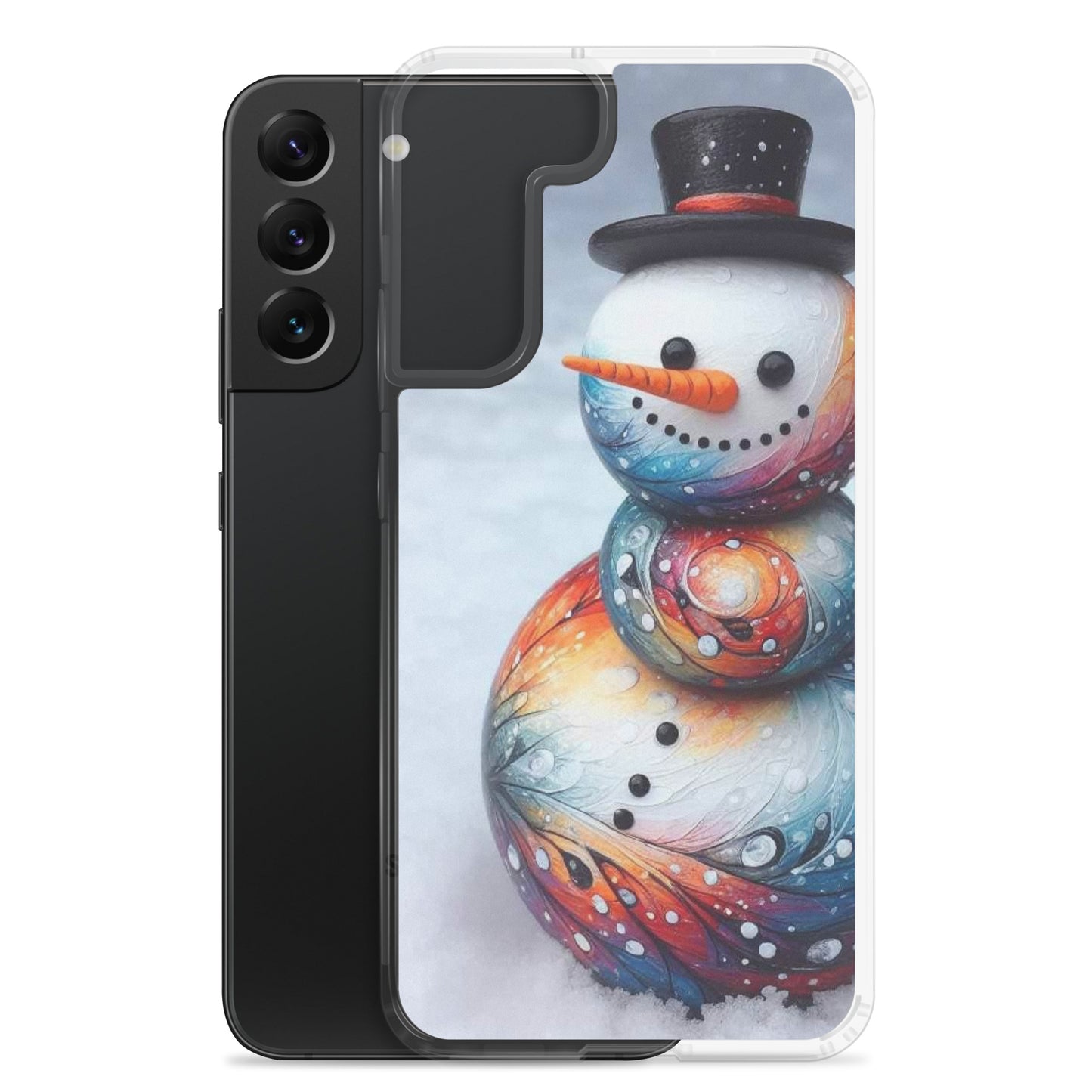 Christmas Snowman Clear Case for Samsung®