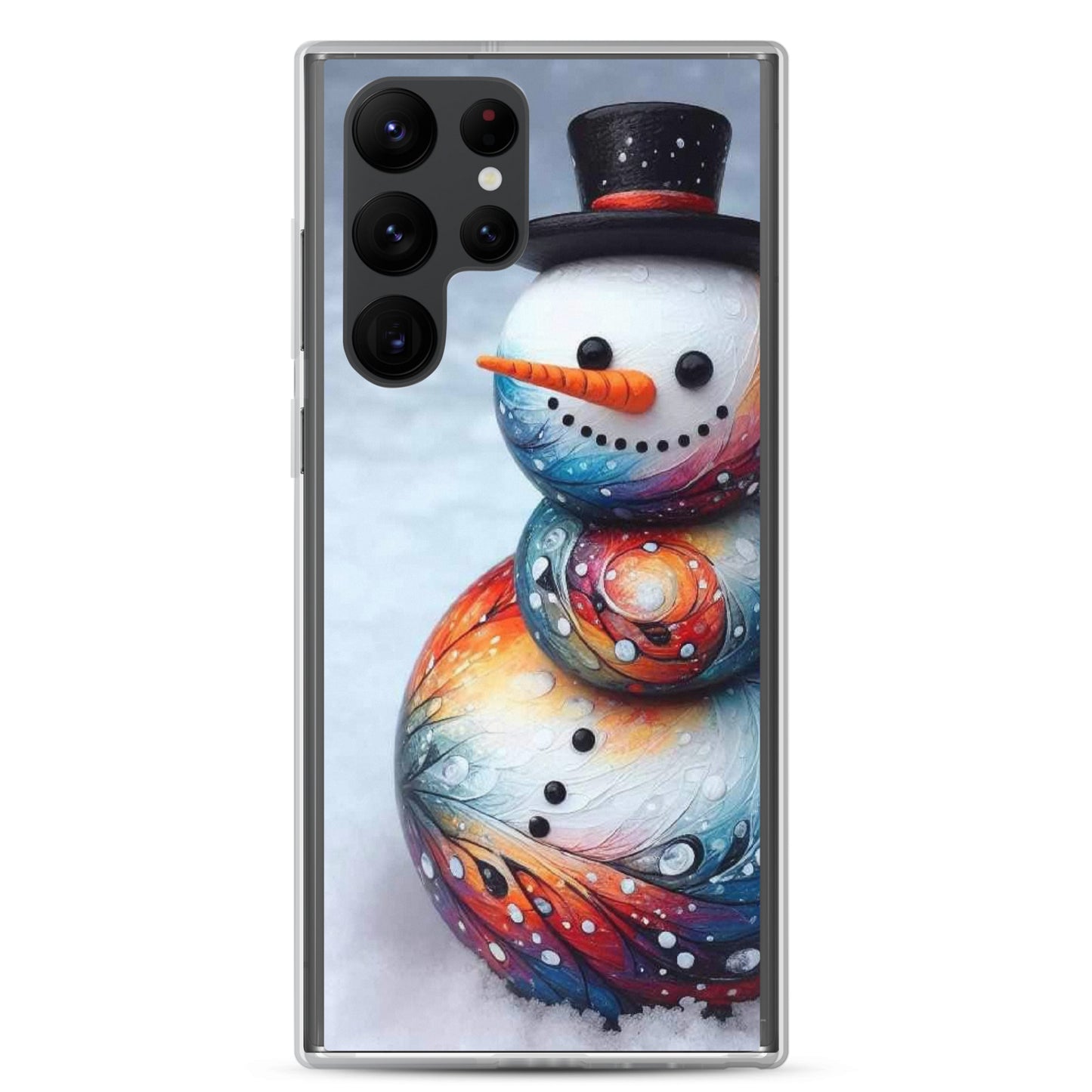 Christmas Snowman Clear Case for Samsung®