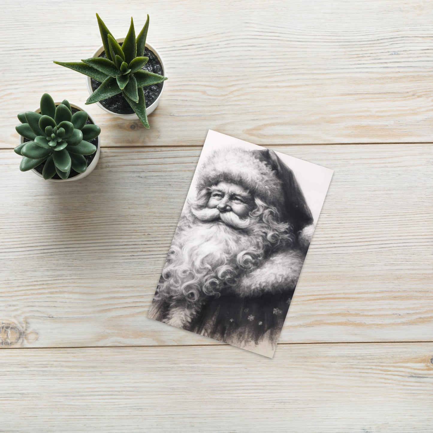 Santa Christmas Card