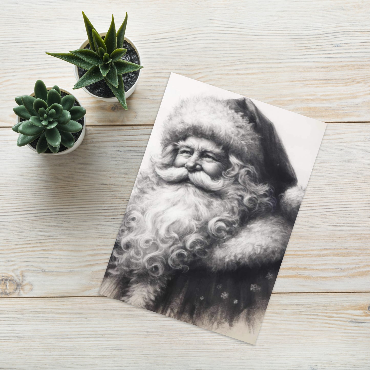 Santa Christmas Card