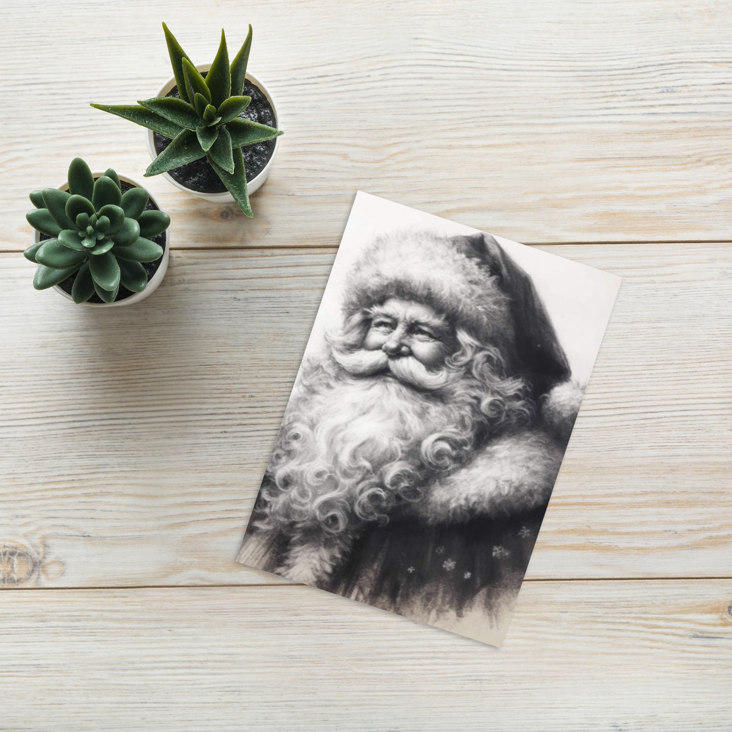 Santa Christmas Card