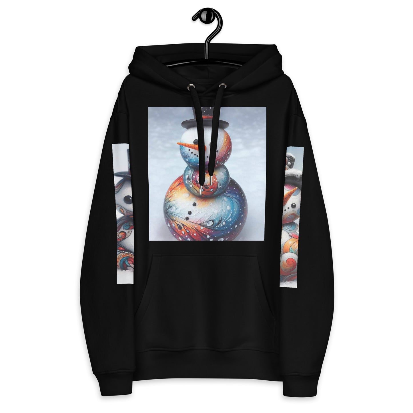 Christmas Snowman Premium eco hoodie