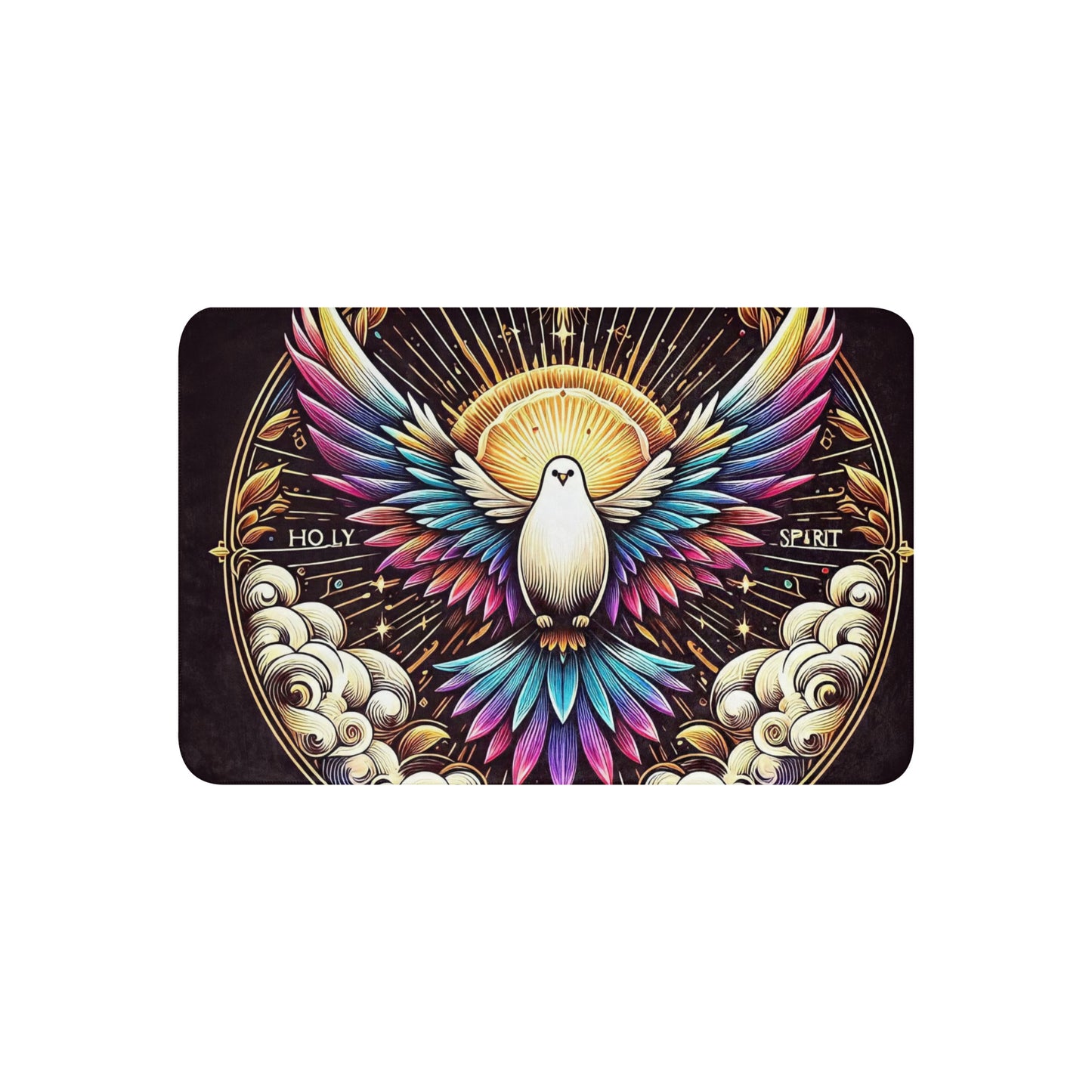 Holy Spirit Sherpa blanket