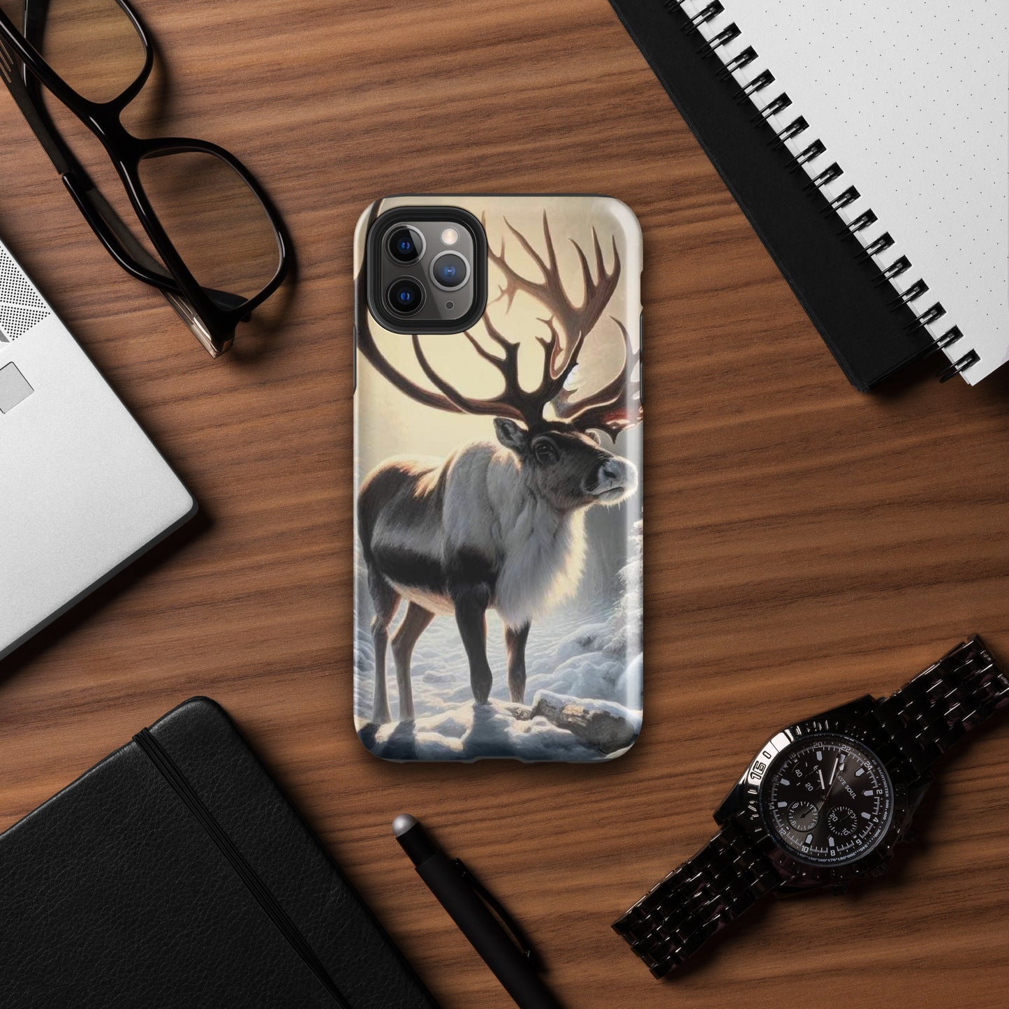 Christmas Reindeer Tough Case for iPhone®