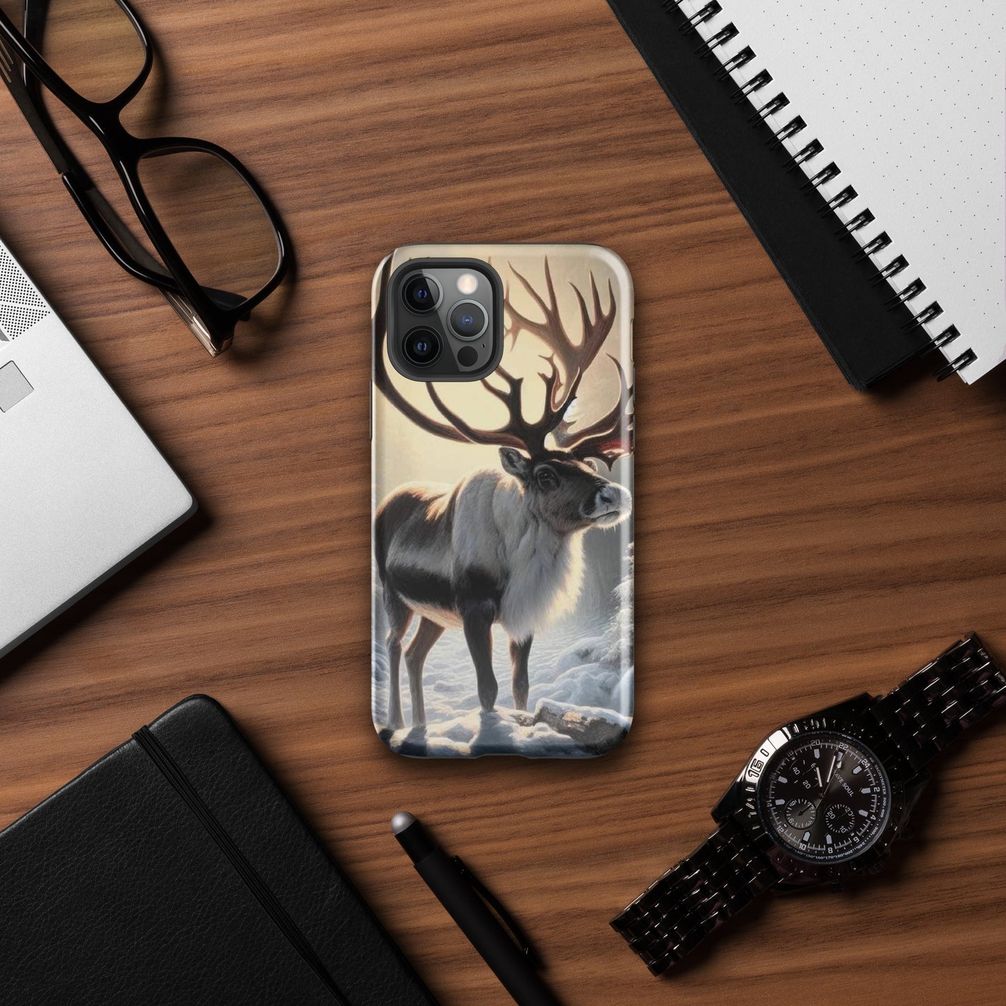 Christmas Reindeer Tough Case for iPhone®