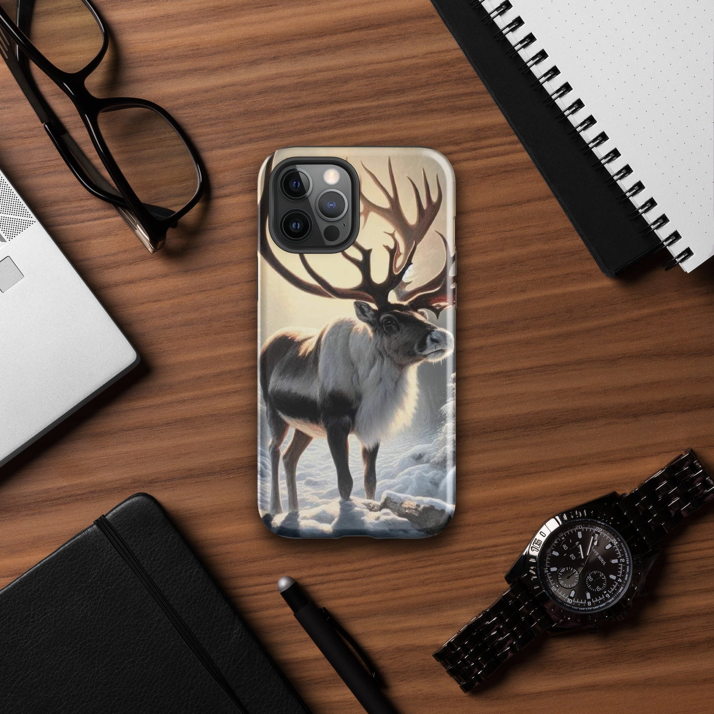 Christmas Reindeer Tough Case for iPhone®