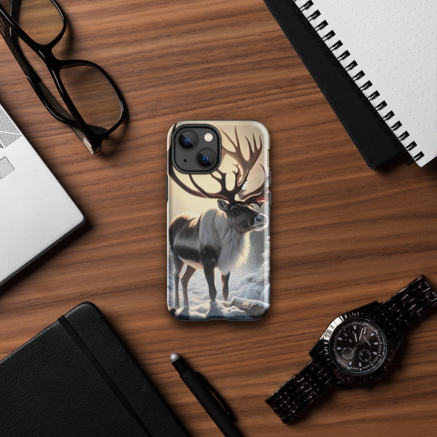 Christmas Reindeer Tough Case for iPhone®