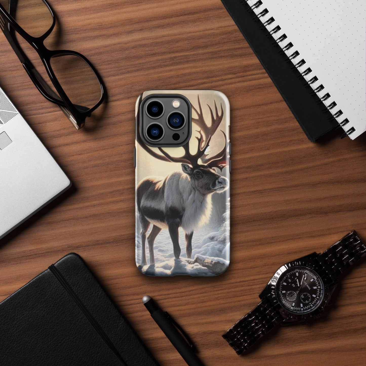 Christmas Reindeer Tough Case for iPhone®