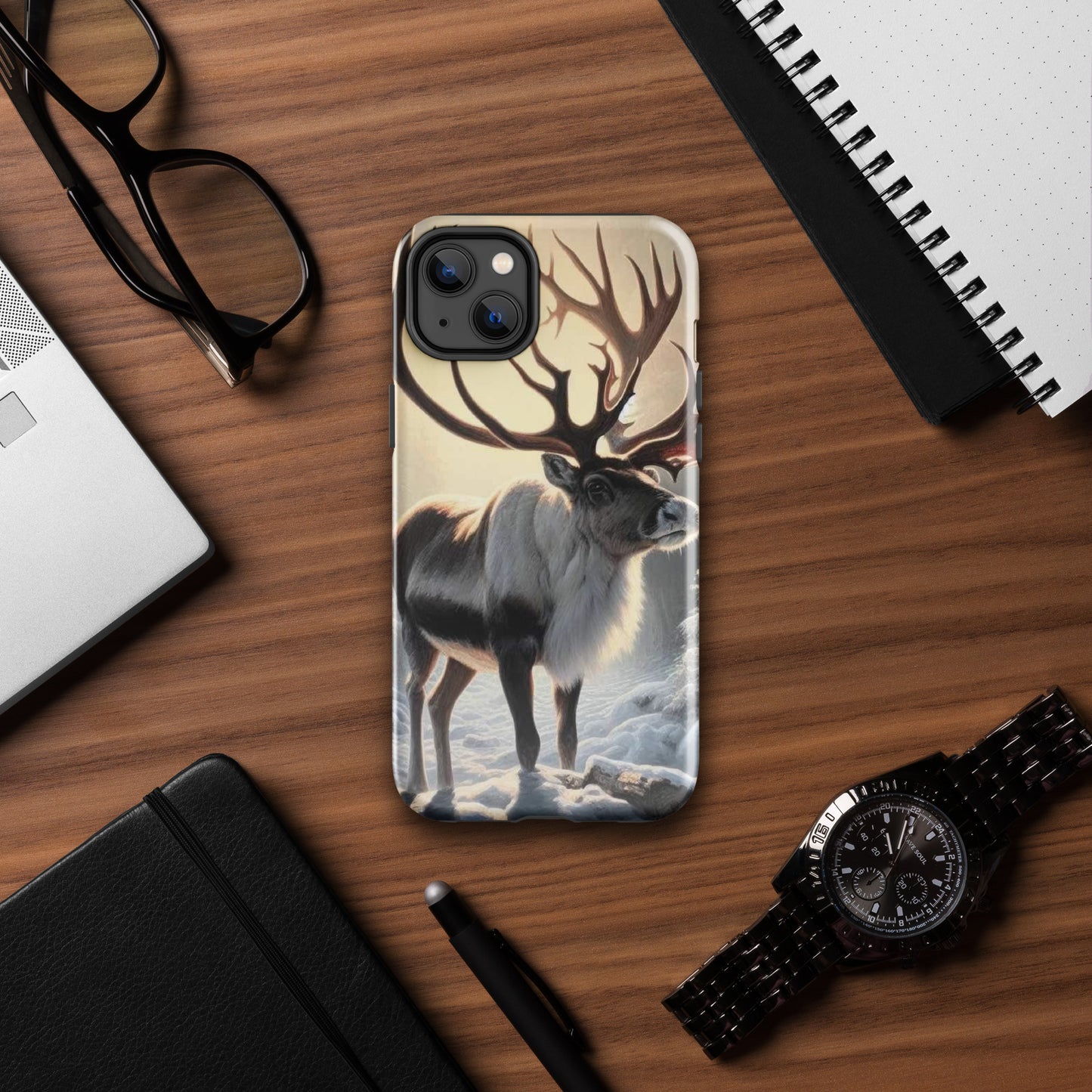 Christmas Reindeer Tough Case for iPhone®