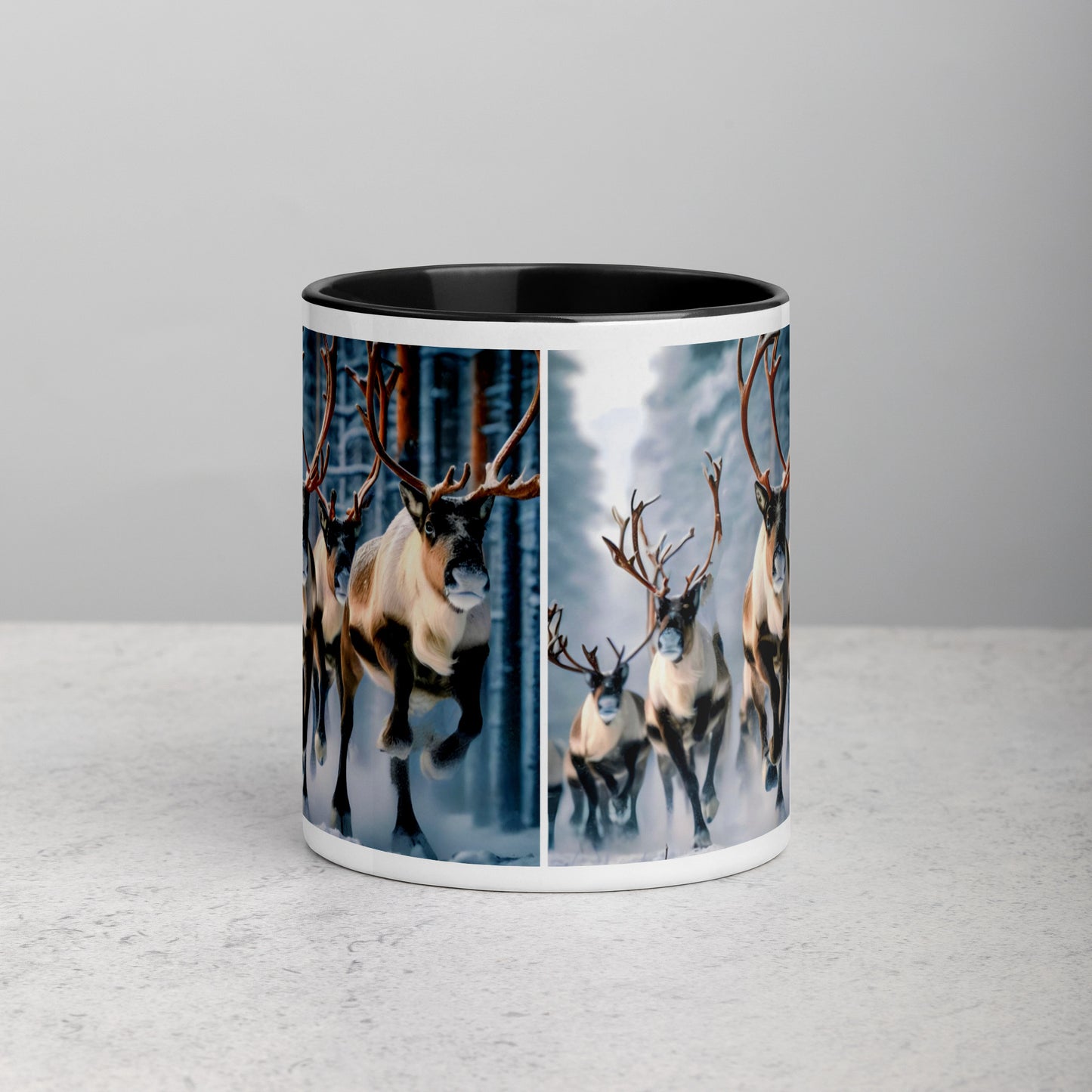 Christmas Mug With Color Inside