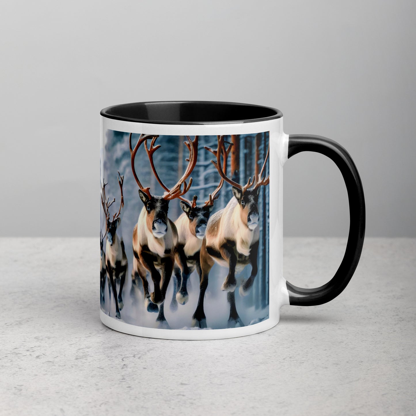 Christmas Mug With Color Inside